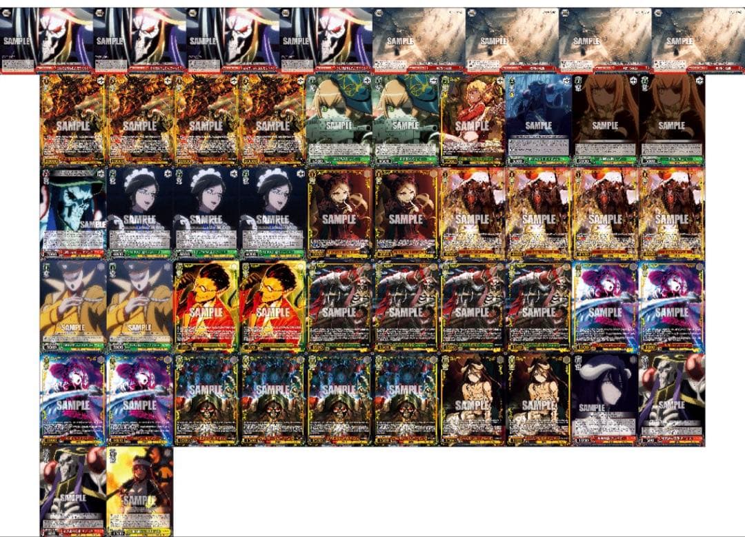 ヴァイス　オーバーロード　扉デッキ　フルパラホ