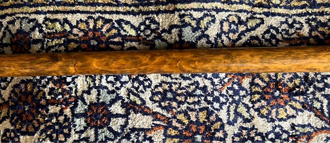 ステッキ杖【スネークウッド、12金】