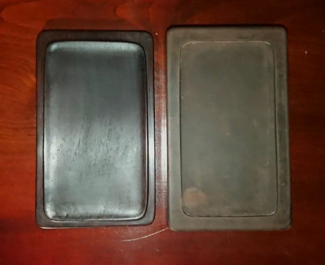 古硯 和硯『唐木蓋付 赤間硯』骨董 アンティーク