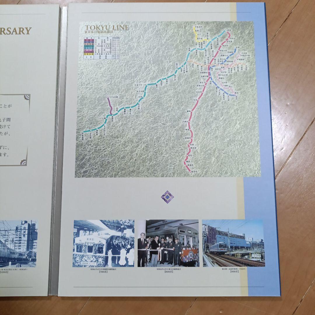 東急創立75周年記念乗車券　東京急行　切符