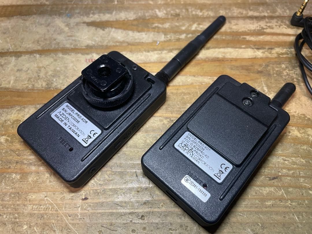 AZDEN PRO-XD ワイヤレスピンマイク