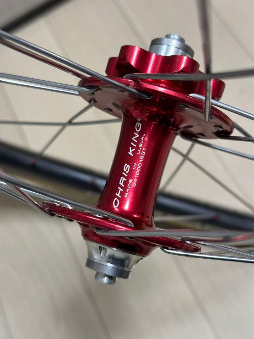 CHRIS KING ハブ FORMOSA リム　ホイールセット 11/12S
