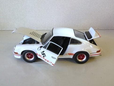 特価 京商 1/18 ポルシェ 911Carrera RS2.7 サーキットの狼