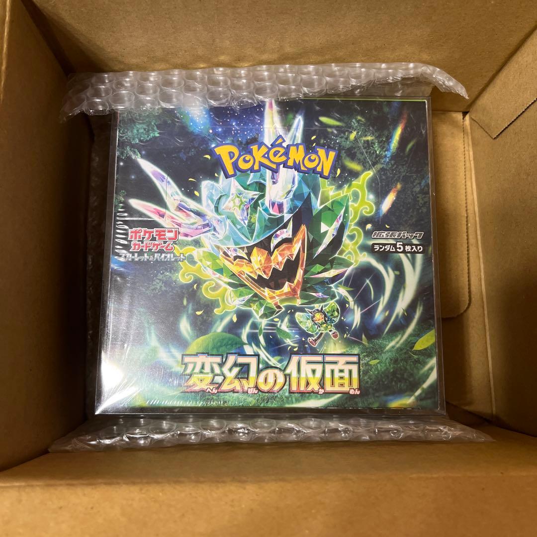 変幻の仮面1boxシュリンク付き ポケモンカード