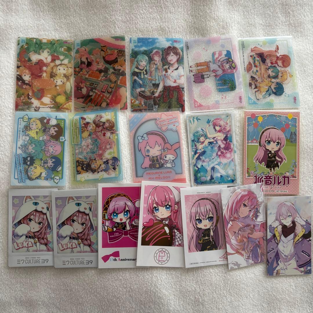 【192点】 巡音ルカ 紙類 セット