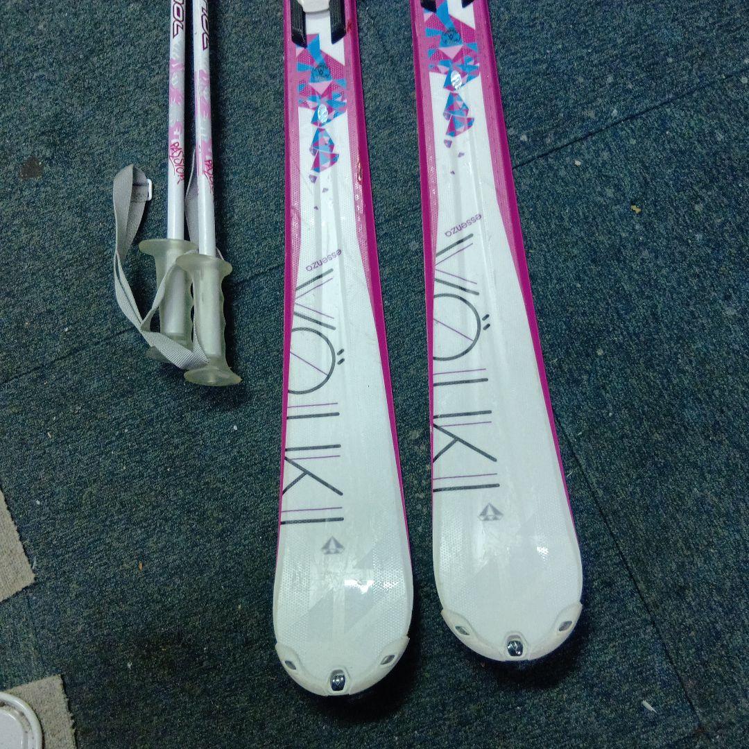 メンテナス済 ホットWAX仕上げ Völkl 153cm靴25cmポール付