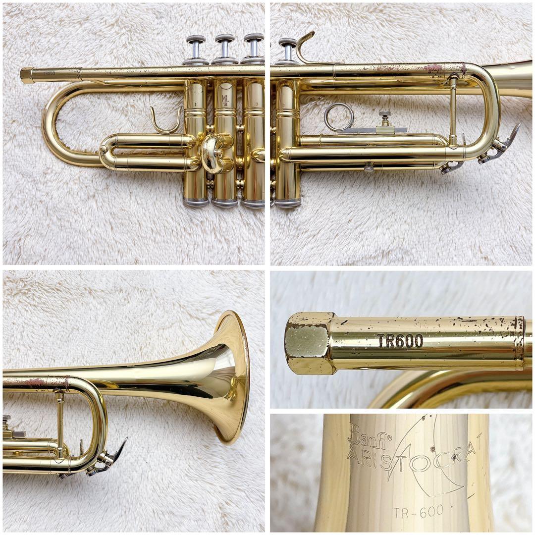 Bach TR600トランペット B♭ マウスピース付き
