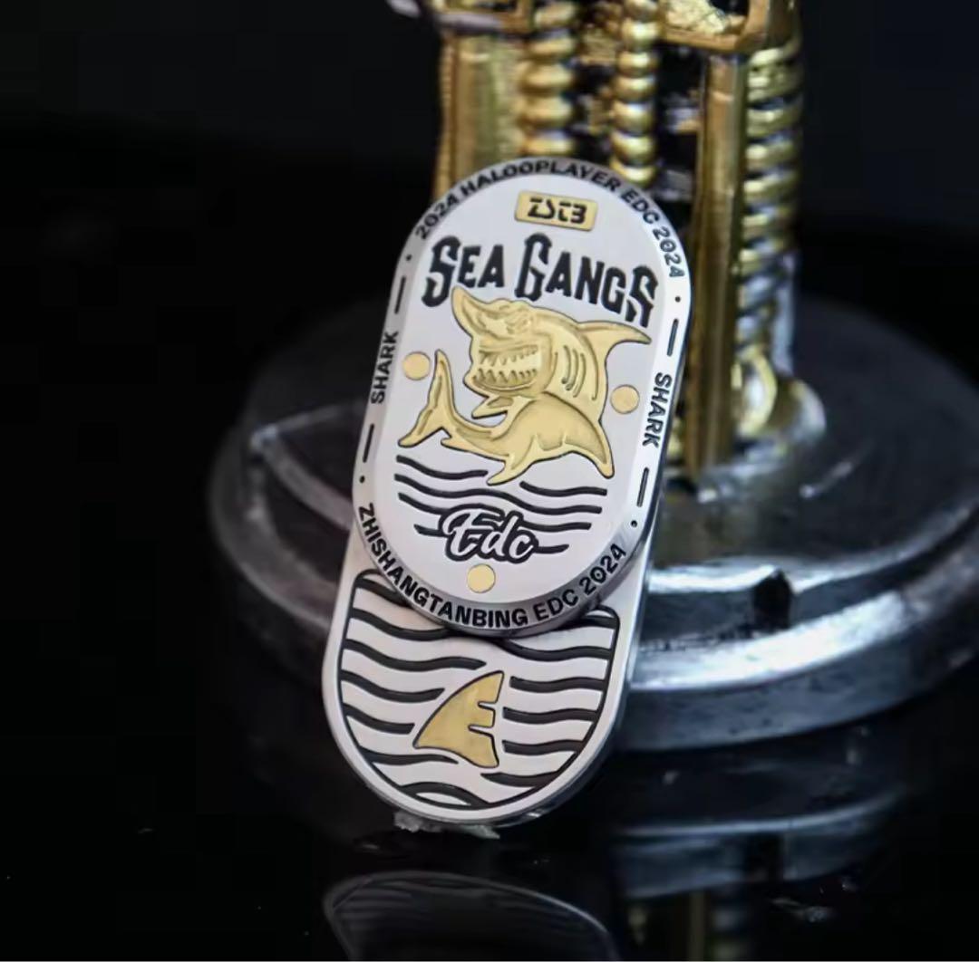 フィジェットトイ　フィジェットスライダー Shark EDC