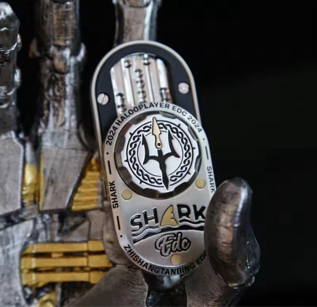 フィジェットトイ　フィジェットスライダー Shark EDC