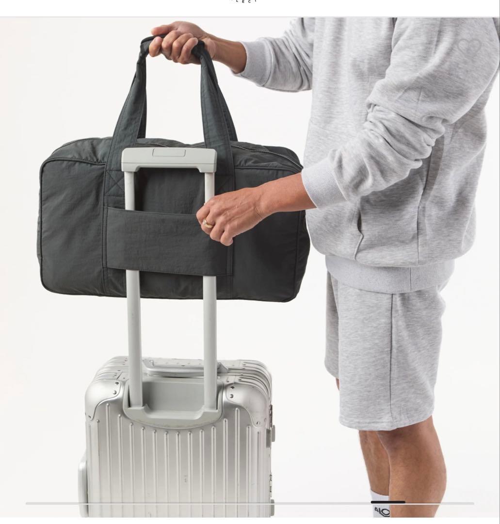 アロハコレクション☆aloha collection☆ボストンバッグ 旅行鞄 黒