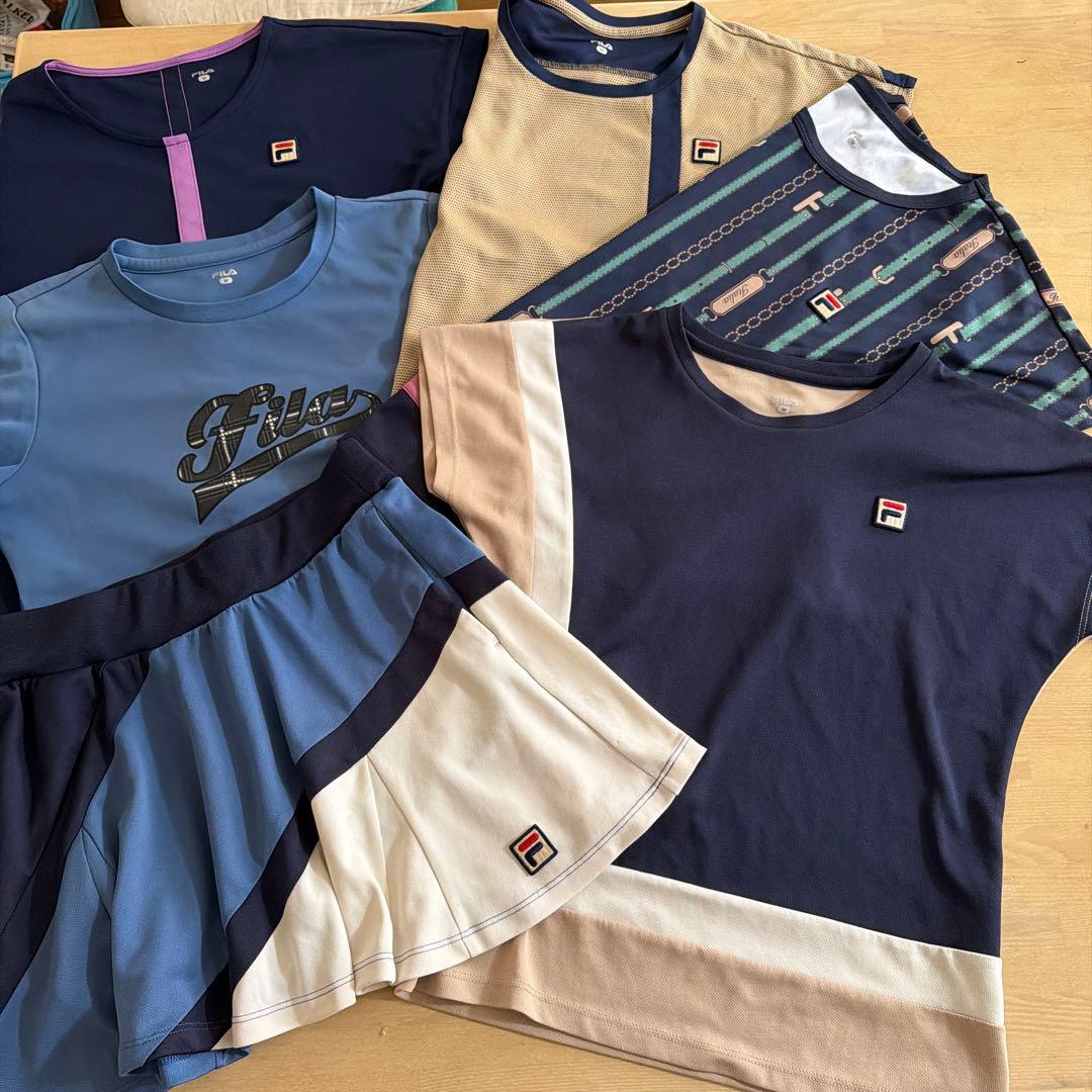フィラ　テニスウェア6枚　Mサイズ