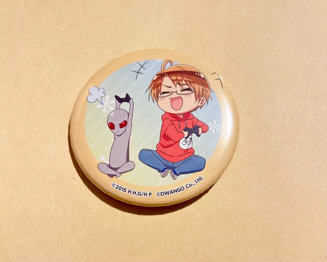 ニコカフェ　ヘタリア　アメリカ　バッジ