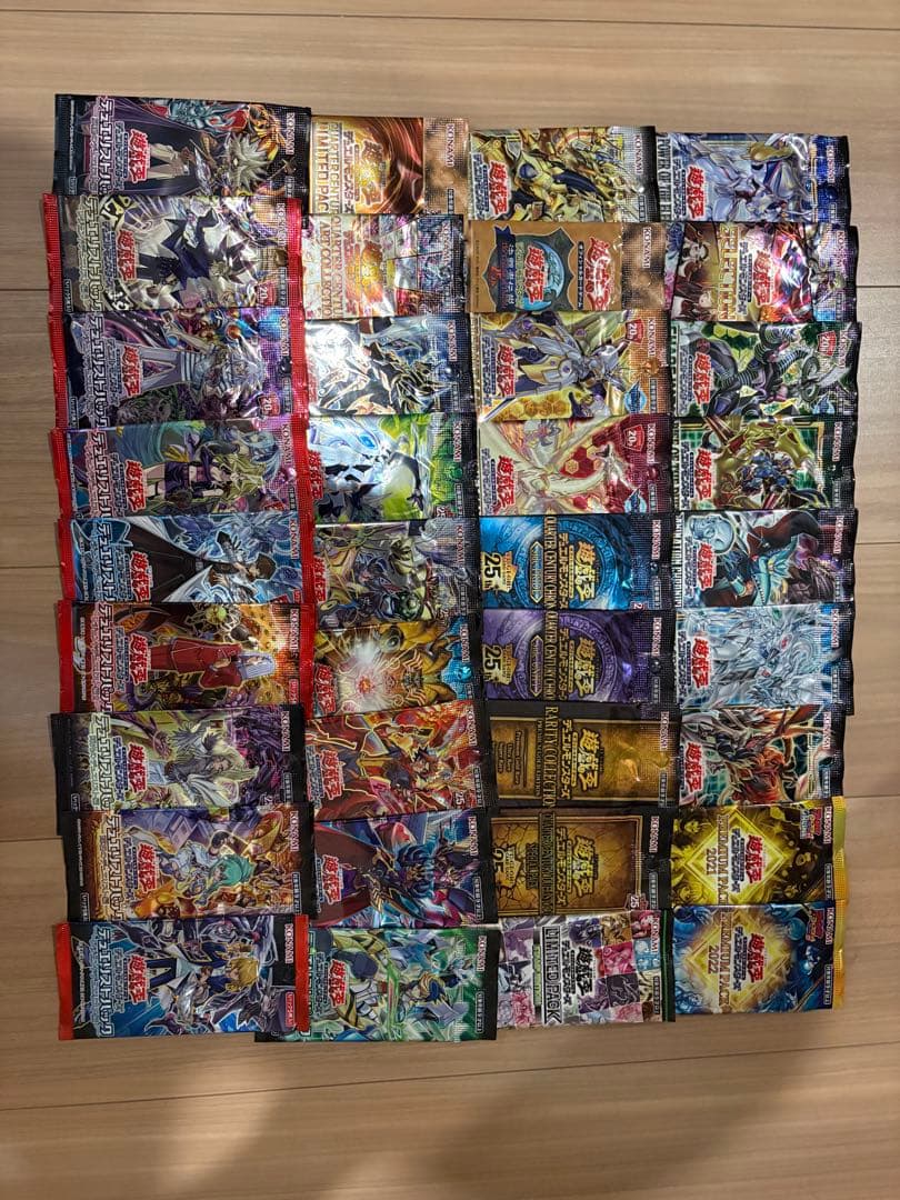遊戯王　未開封パック　まとめ売り