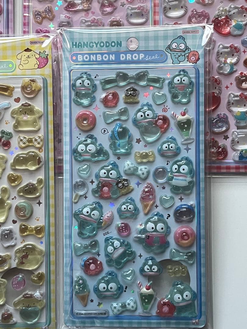 【国内正規品】ボンボンドロップシールサンリオ 7種セット