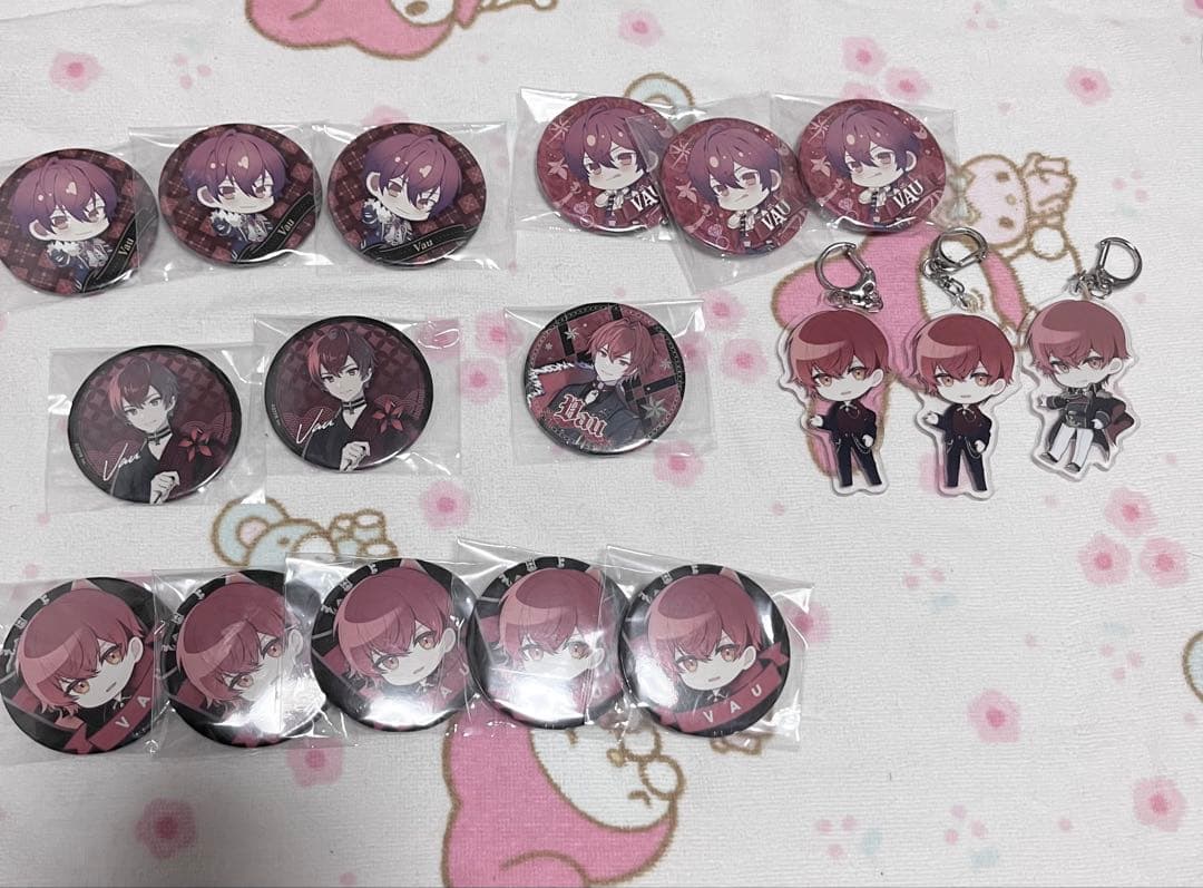 ばぁうくん 缶バッジ アクキー