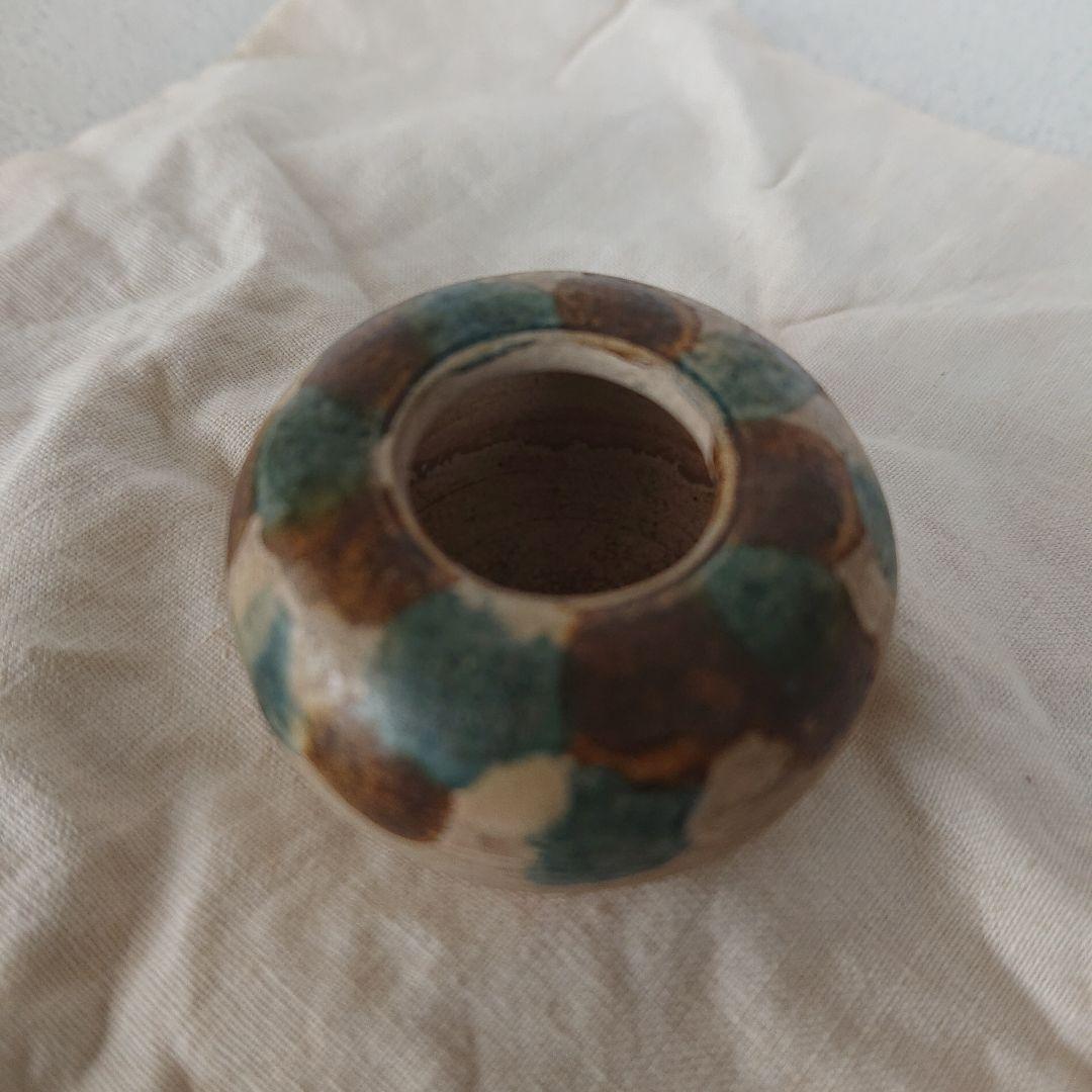 唐三彩　小壺　香炉