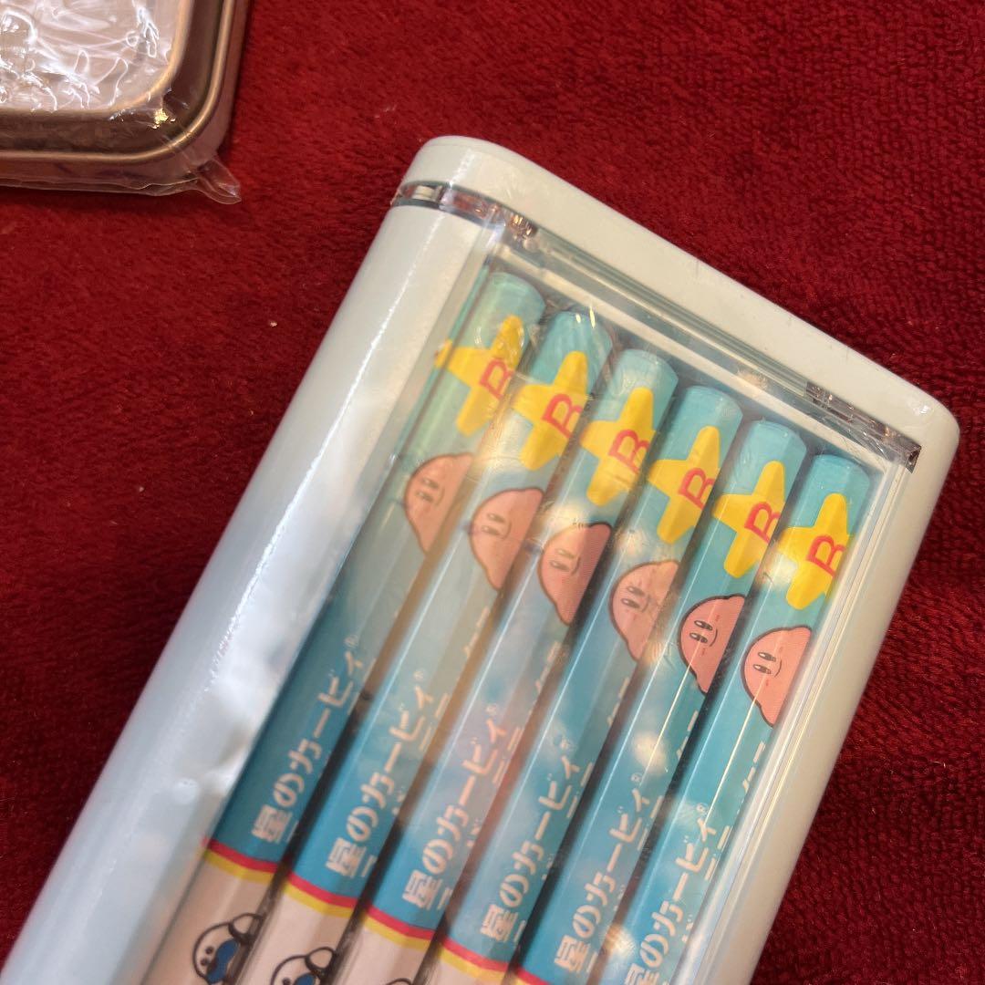 星のカービィ　スーパーデラックス　色鉛筆　鉛筆　B 2B 4点セット