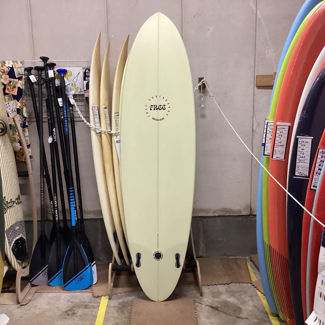 新品テイクオフ激早フリーサーフボードクリープ6'10❣️