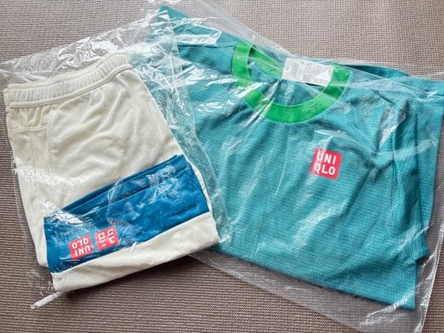 ユニクロ 全仏2021 錦織圭モデル Tシャツ＆ショートパンツ サイズM