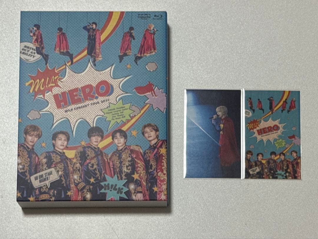 M!LK HERO 初回限定盤 Blu-ray トレカ付き