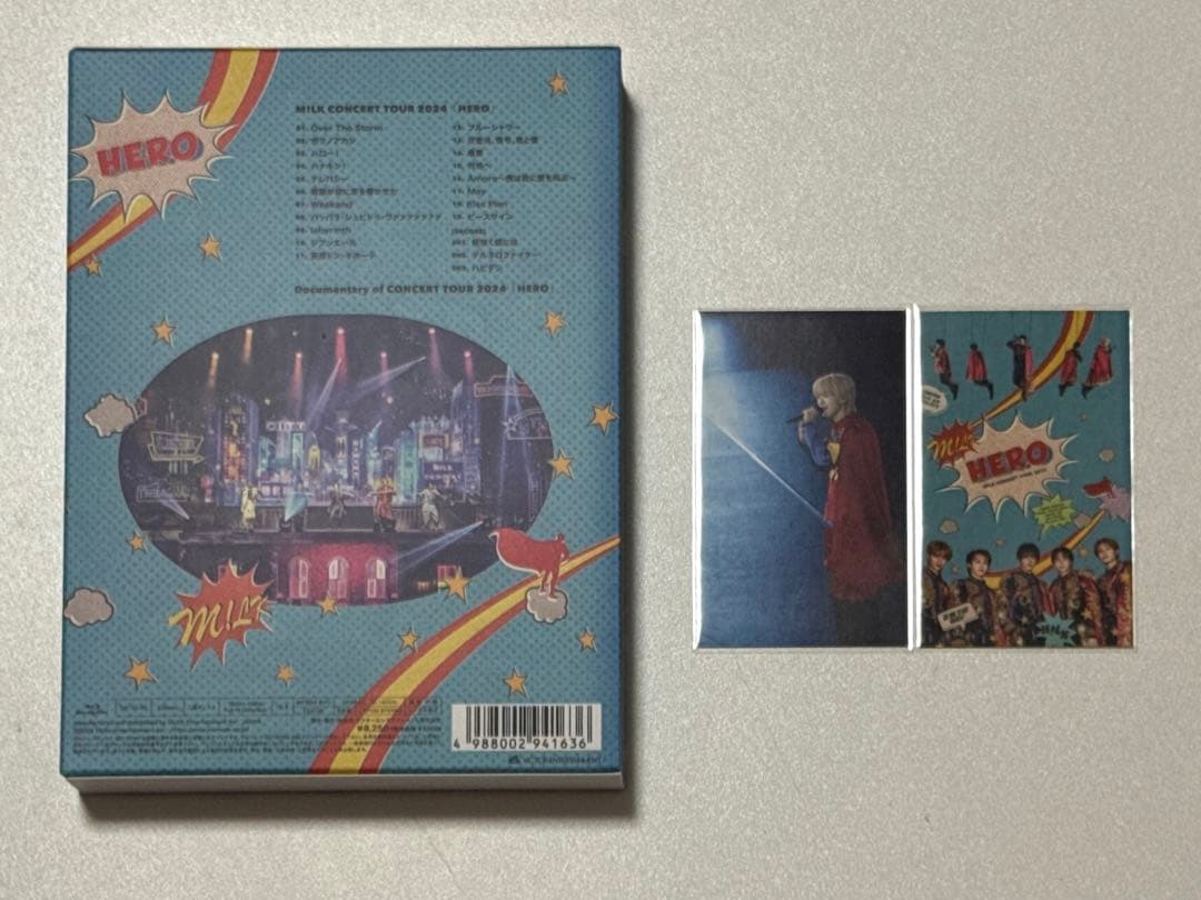 M!LK HERO 初回限定盤 Blu-ray トレカ付き