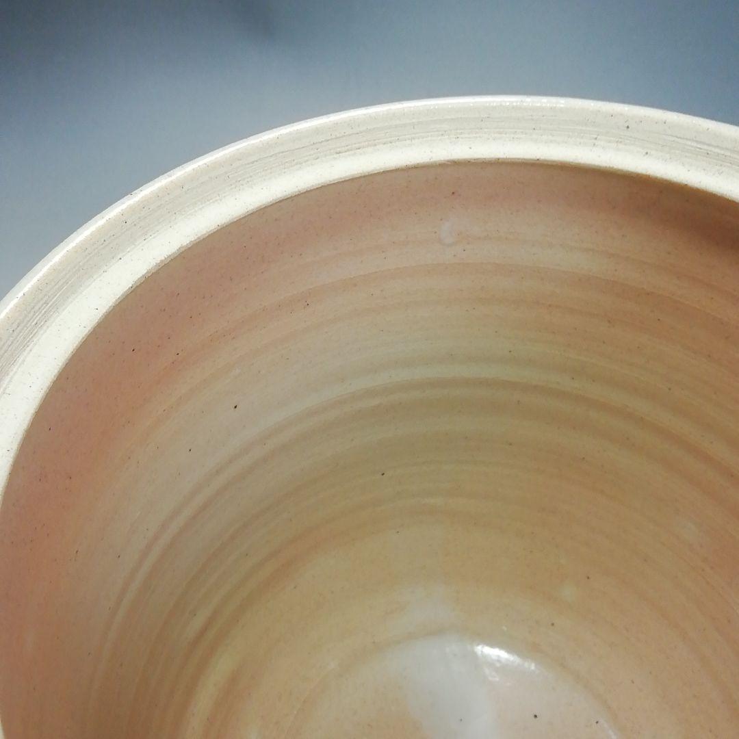 Ｓ４２１　水指　『色絵　雲錦花筏水指』『松古窯　佐久間芳山作』　共箱　茶道具