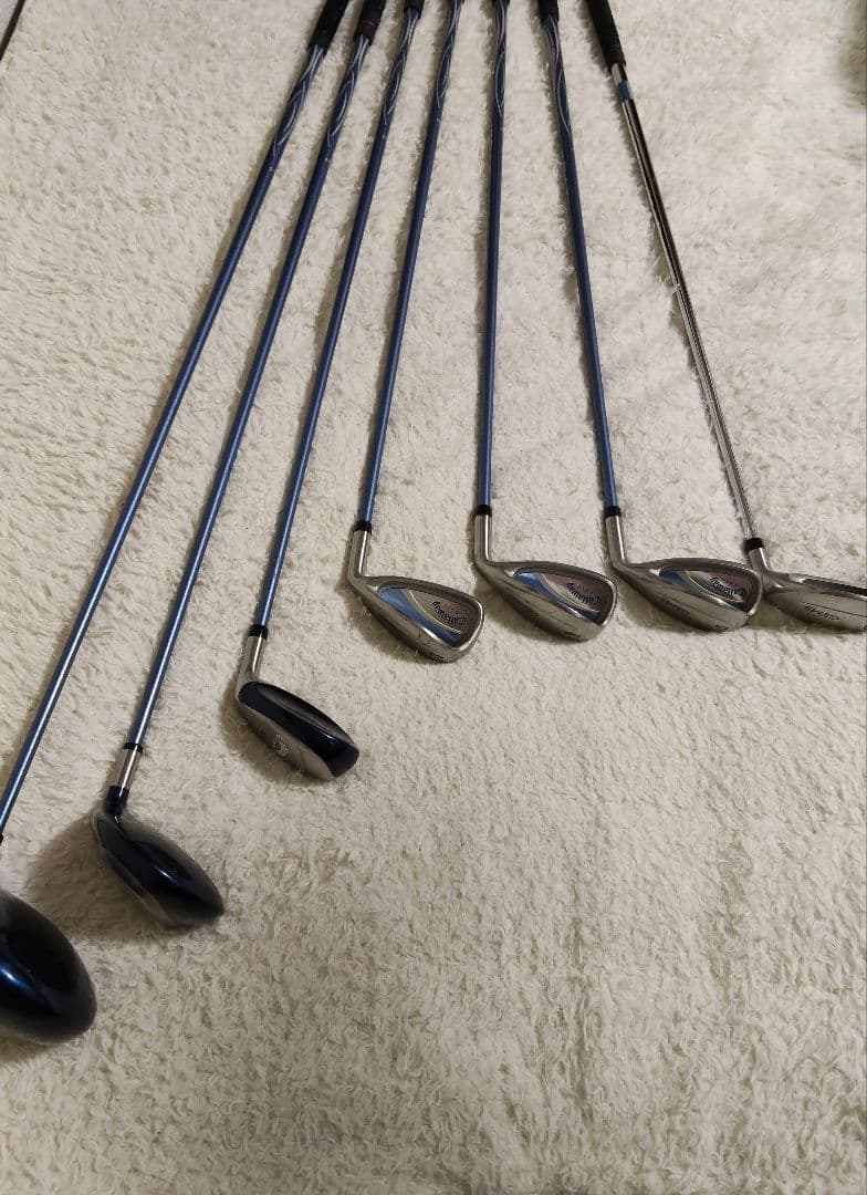 キャロウェイ レディース ゴルフ クラブ　セット GEMS アイアン　バッグ