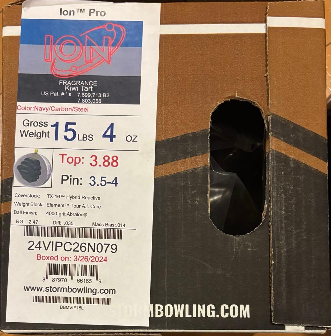 ストーム ION PRO 15ポンド