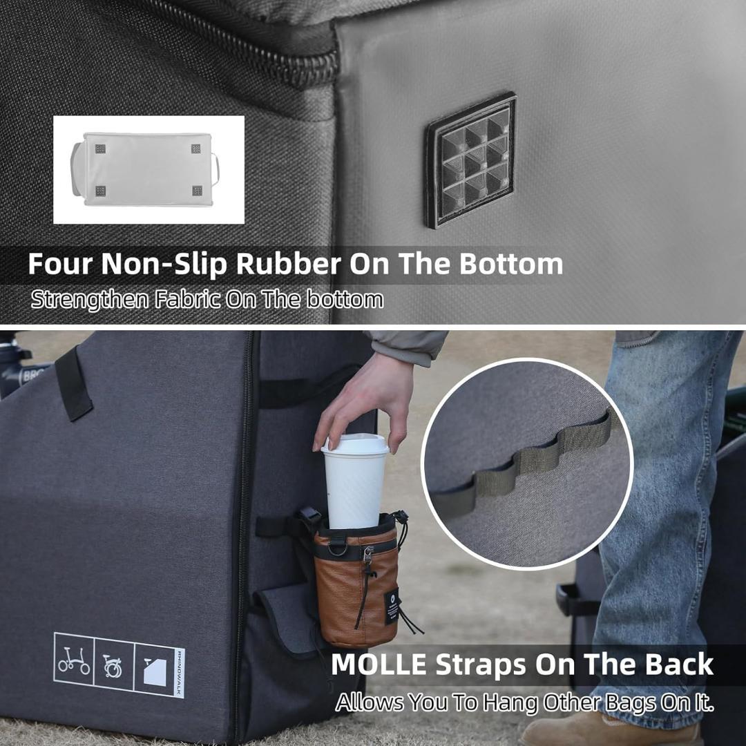 折りたたみ自転車収納ボックス ダストカバー付き 自転車収納袋 屋外折りたたみ式