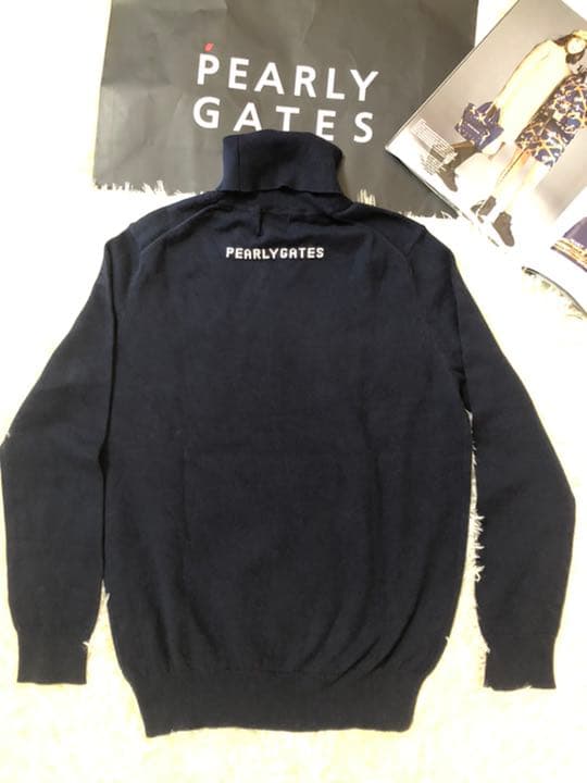 パーリーゲイツ ネック セーター レディスサイズ1