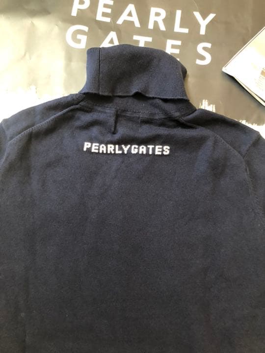 パーリーゲイツ ネック セーター レディスサイズ1