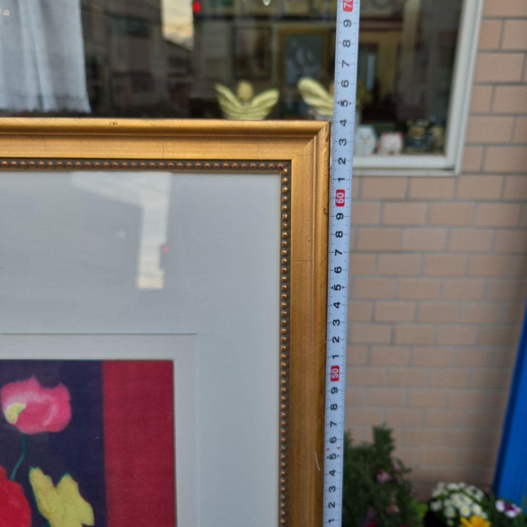 お洒落なシャンパン　リトグラフ MOET 伊藤倭子