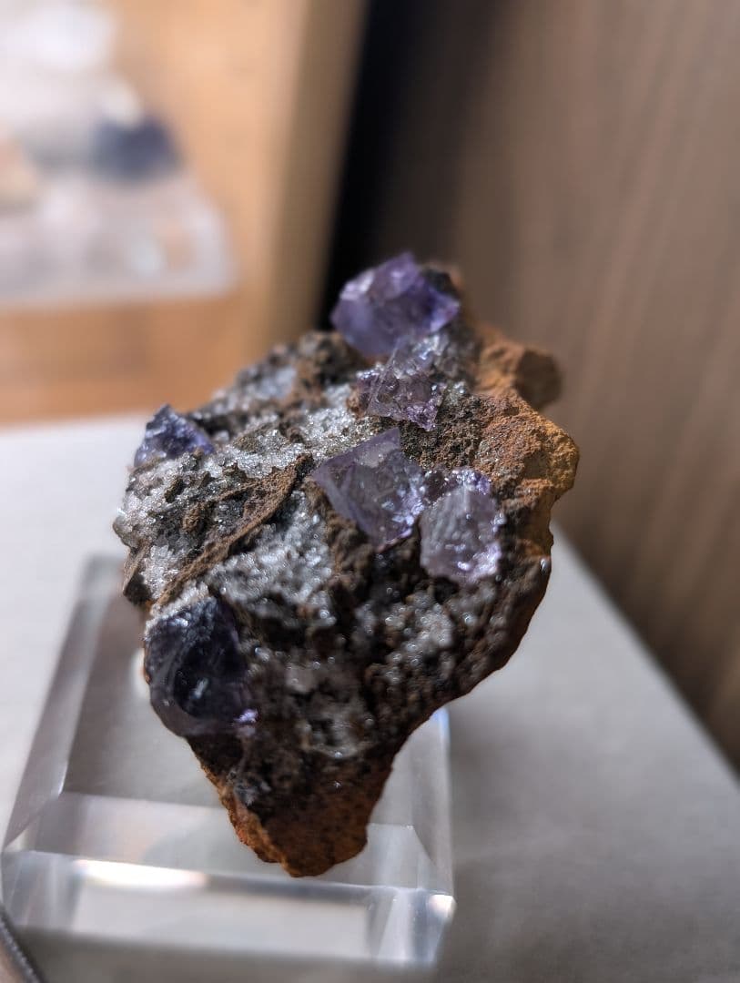 フローライト原石　メキシコ　オハエラ鉱山　鉱物標本　天然石