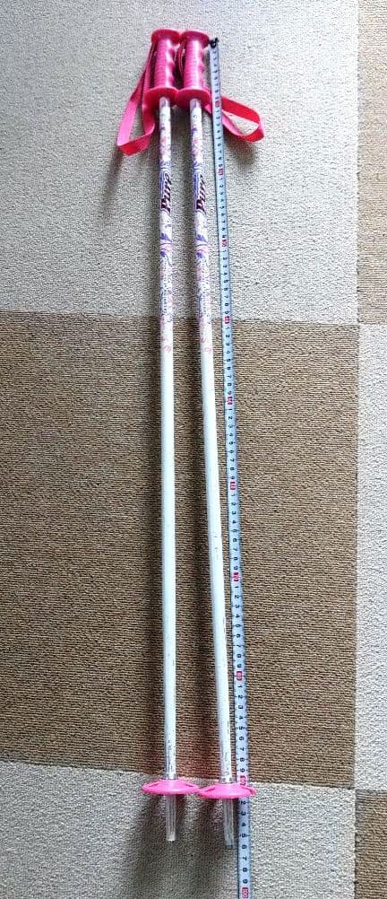 MSX Girls 　130㎝ジュニアスキー・ストックセット　子供用スキー板