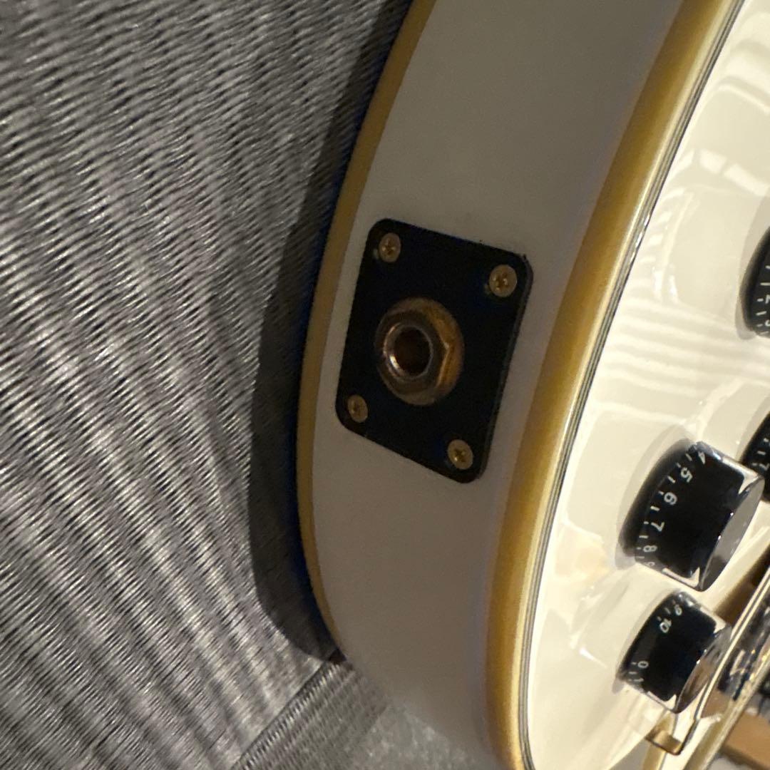 エレキギター ホワイト ハムバッカー