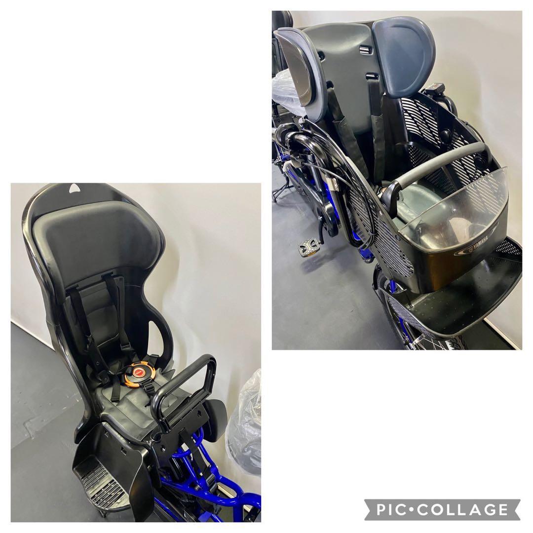 1年保証 送料無料　ヤマハ　パスキッス　20インチ　青色　電動アシスト自転車