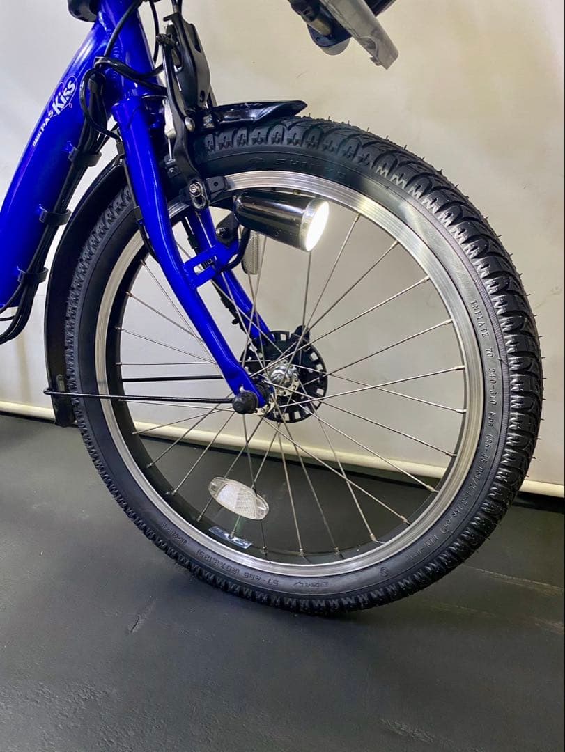 1年保証 送料無料　ヤマハ　パスキッス　20インチ　青色　電動アシスト自転車