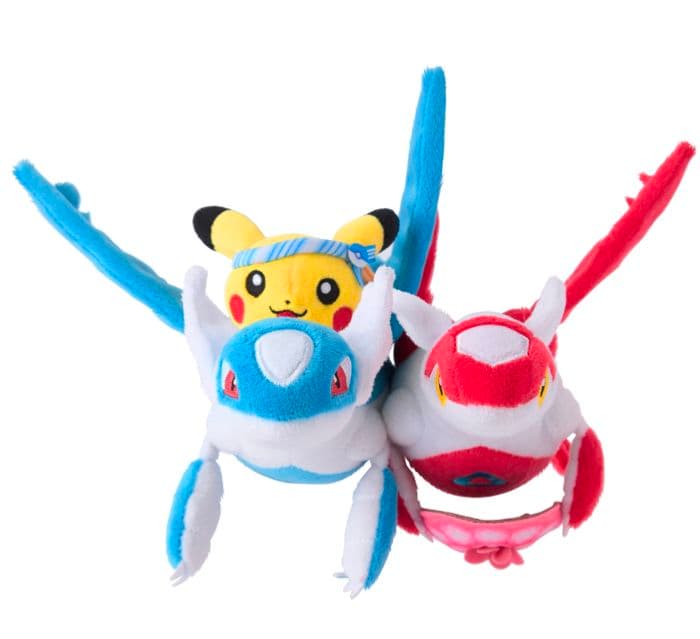 【新品未開封】ラティアスラティオスピカチュウ ポケモンセンターフクオカR