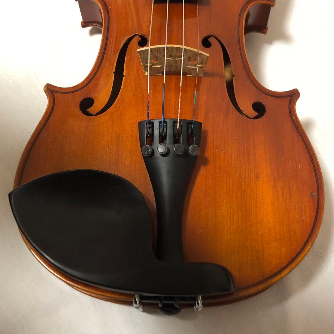 送料込★良品★SUZUKI バイオリン 4/4 No.280 純正弓 1974年