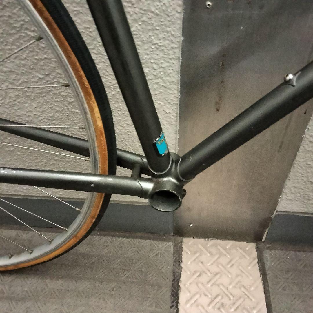 ■格安中古！引取限定■ ヴィンテージ　クロモリ　ロードフレーム　ホイールおまけ付