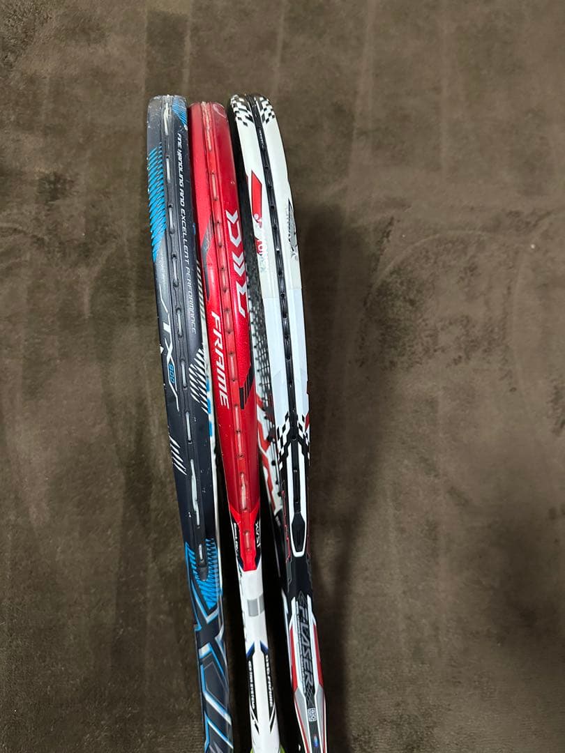 ミズノ　XYST T01、TX900、ヨネックスF-LAZER