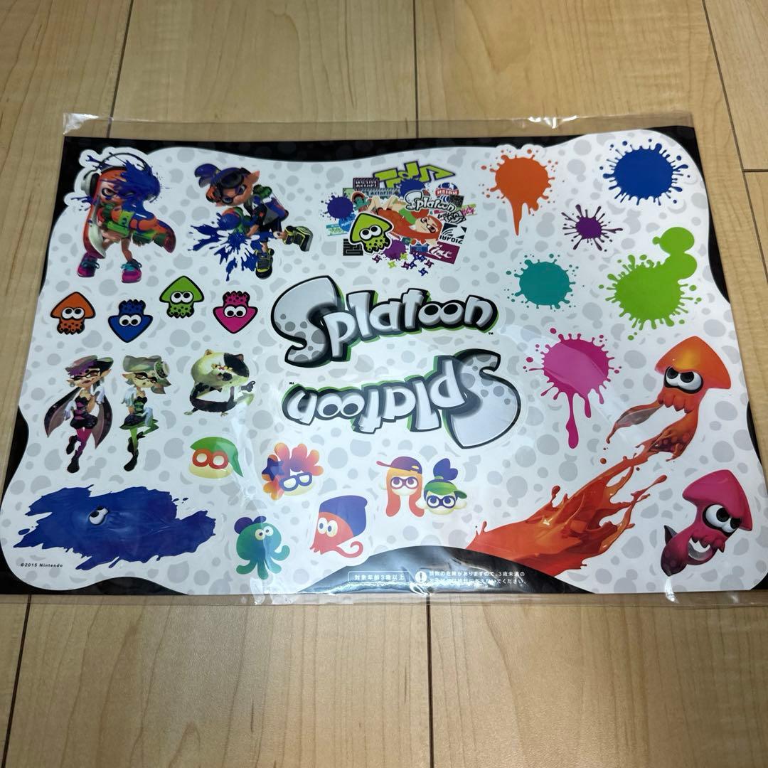 スプラトゥーン 非売品 Tシャツ シール ウデマエチャレンジ splatoon