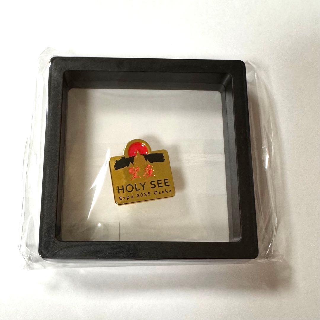 万博　イタリア館　バチカン　ピンバッジ　新品　未開封　イタリアパビリオン