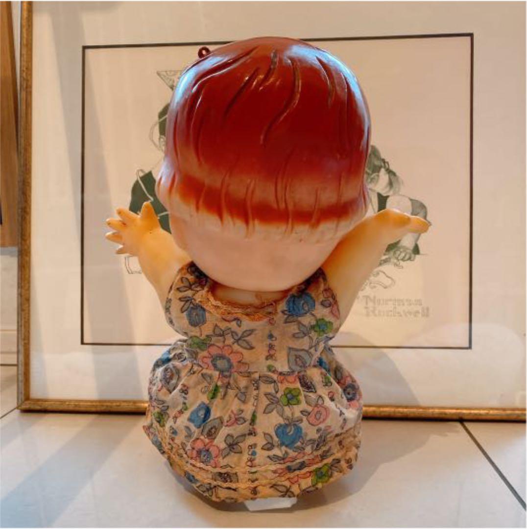 キューピー　デコちゃん　人形　昭和レトロ　ヴィンテージ