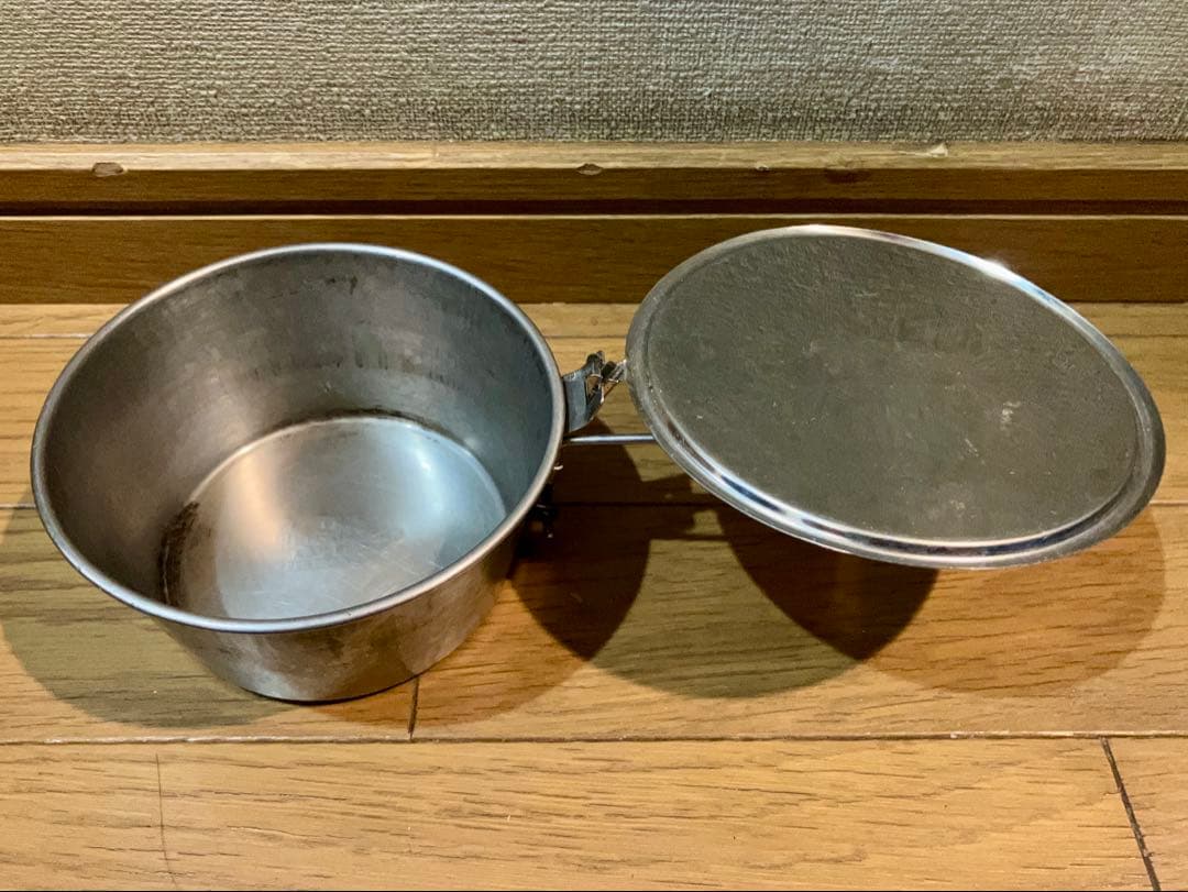 フタ希少【USA製】CASCADE CUP＋ROCKY CUP蓋付 折りたたみ式