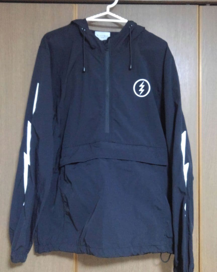 ELECTRIC ナイロンジャケット　アノラックジャケット M 黒パッカブル仕様