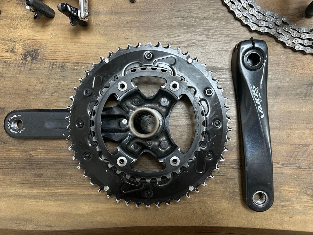 クラリス、テクトロ　コンポセット　スパカズ、ボントレガー、ステム付き　中古品