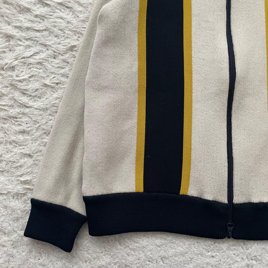 PEARLY GATES 刺繍　セーター　ジャケット　ウエア　日本製　ストライプ