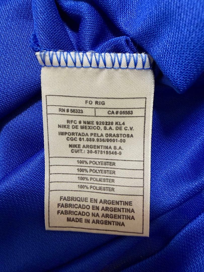 ボカ　ジュニアーズ Nike シャツ ドライフィット　サイズL