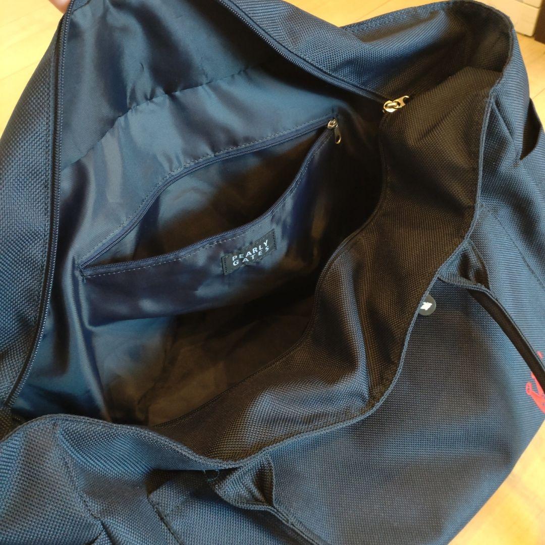 PEARLY GATES ネイビー トートバッグ